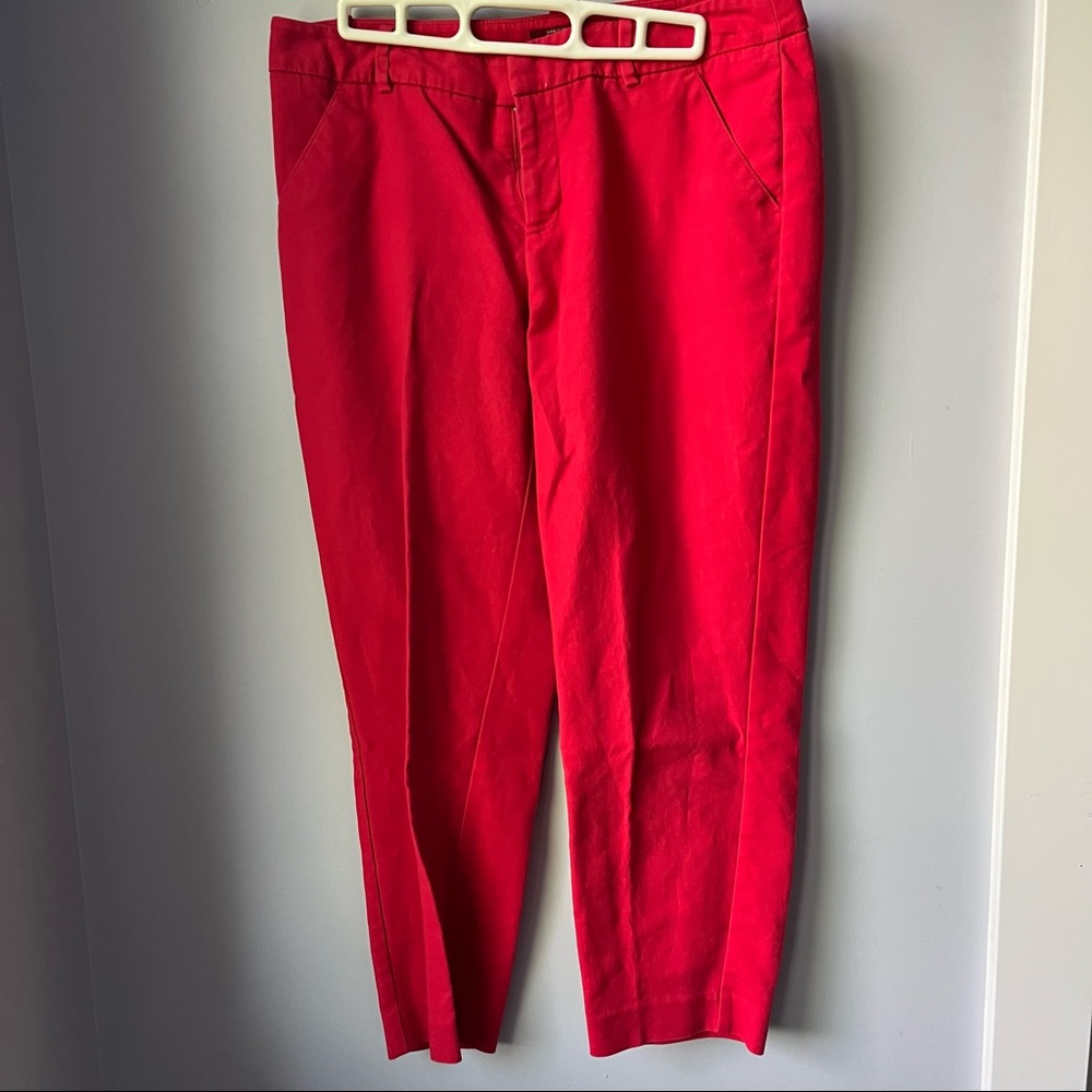 MERONA RED STRETCHY PANTS